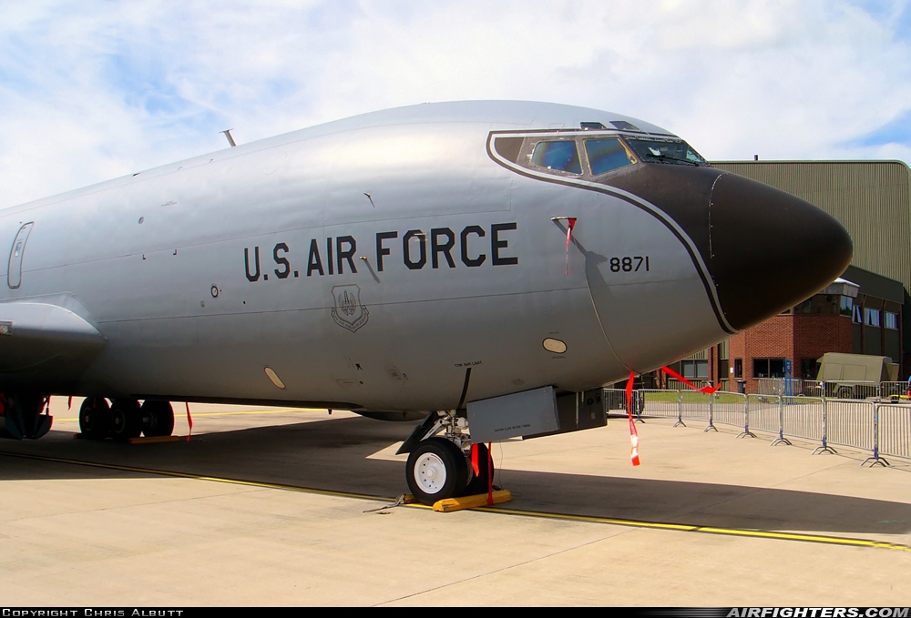 USA - Air Force Boeing KC-135R Stratotanker (717-148) 63-8871 at Waddington (WTN / EGXW), UK