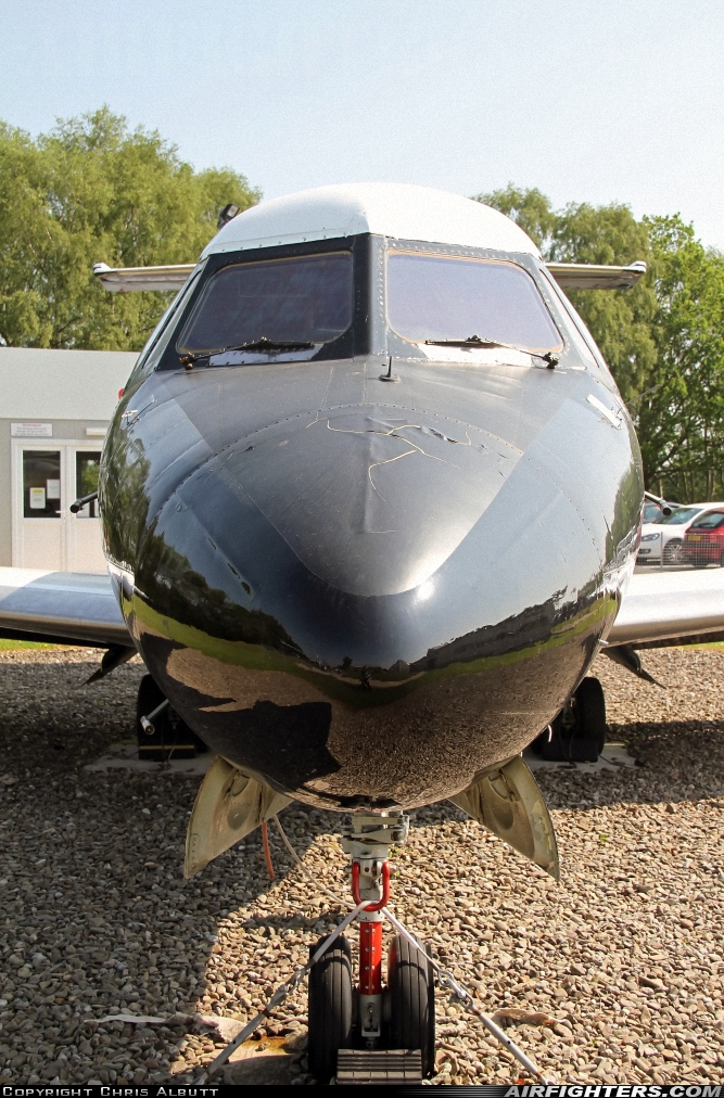 UK - Air Force Hawker Siddeley HS-125-2 Dominie T1 XS709 at Cosford (EGWC), UK