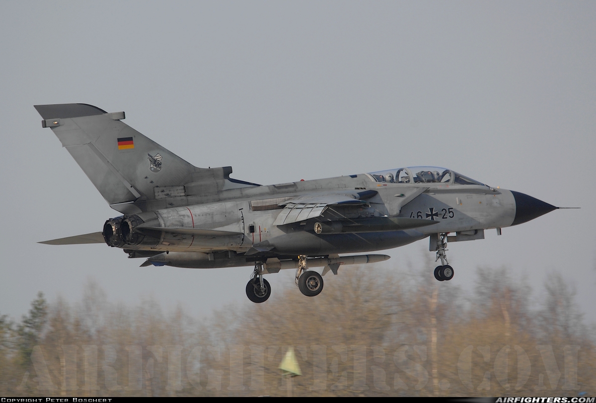 Germany - Air Force Panavia Tornado ECR 46+25 at Florennes (EBFS), Belgium