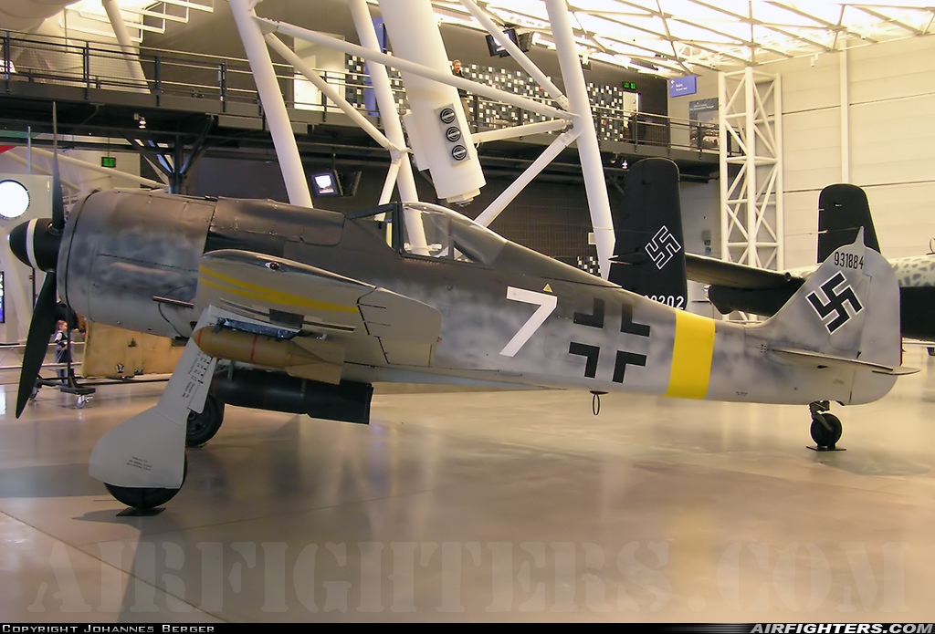 Germany - Air Force Focke-Wulf Fw-190F-8 931884 at Washington - Dulles Int. (IAD / KIAD), USA