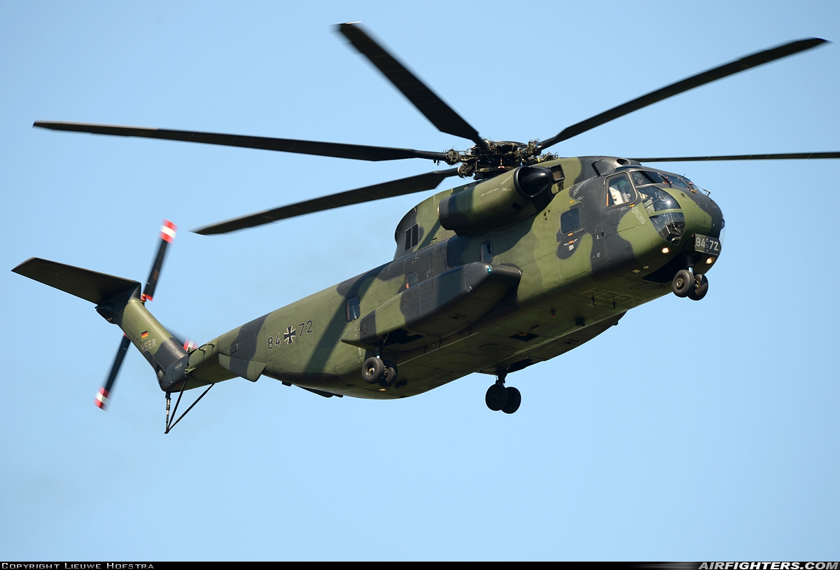 Germany - Army Sikorsky CH-53G (S-65) 84+72 at Rheine-Bentlage (ETHE), Germany