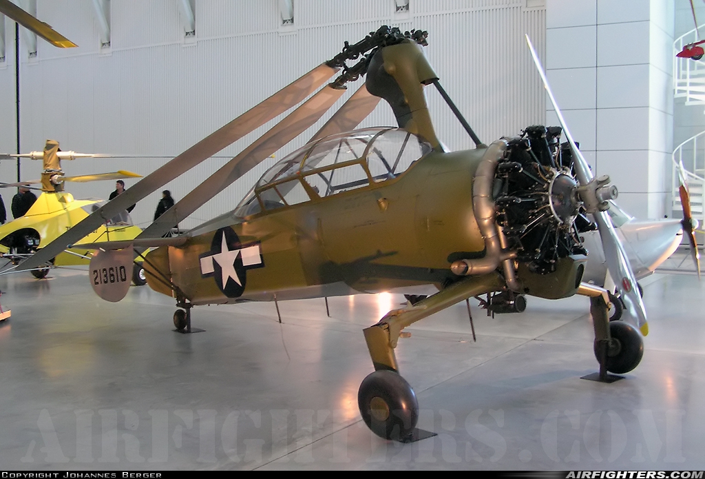 USA - Army Air Force Kellett Autogiro Company XO-60 42-13610 at Washington - Dulles Int. (IAD / KIAD), USA