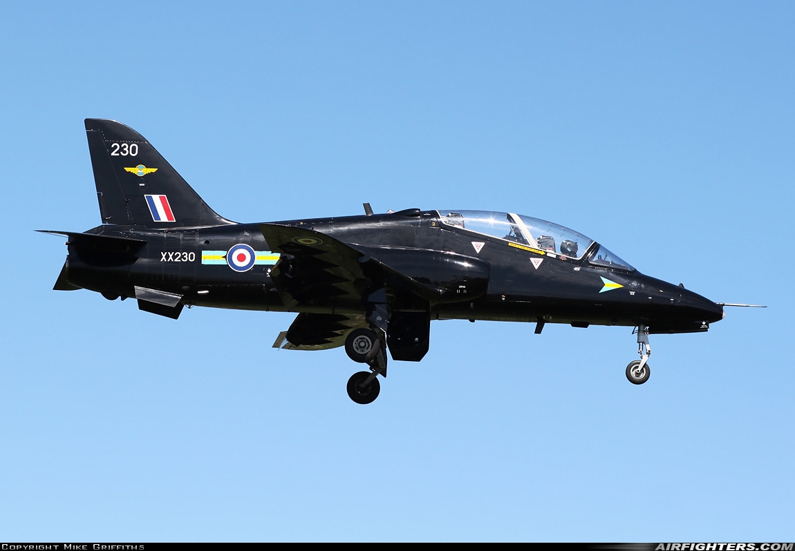 UK - Air Force British Aerospace Hawk T.1A XX230 at Valley (EGOV), UK