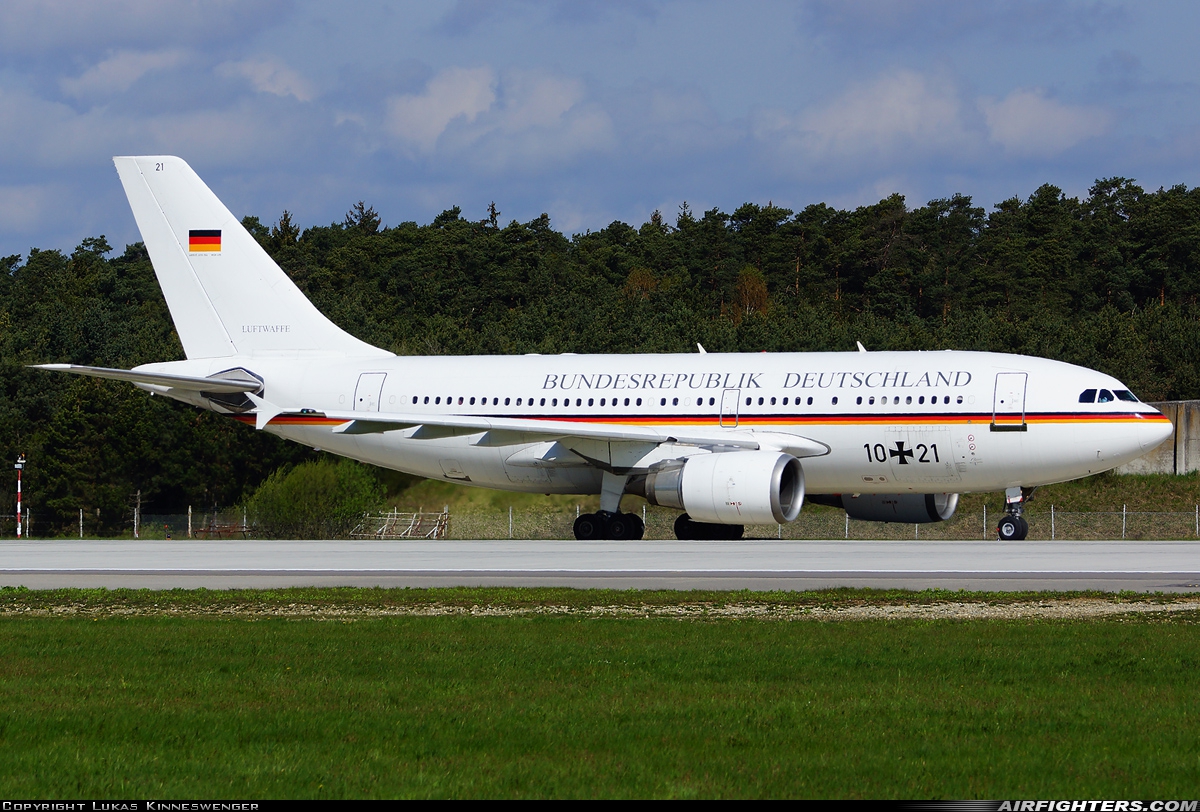 Germany - Air Force Airbus A310-304 10+21 at Ingolstadt - Manching (ETSI), Germany
