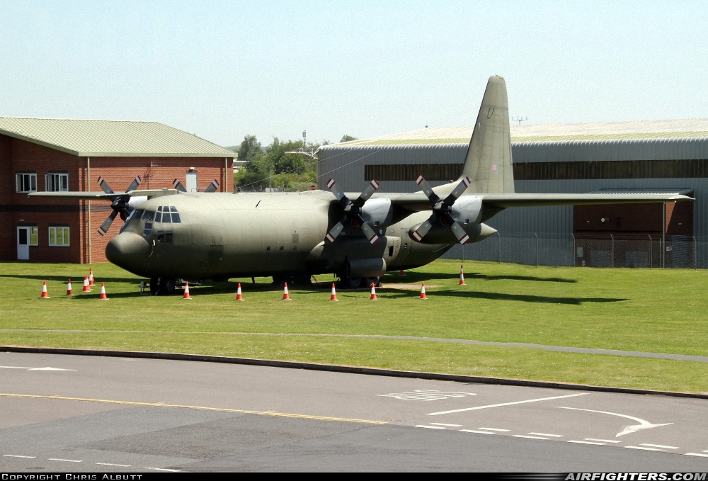UK - Air Force Lockheed Hercules C3 (C-130K-30 / L-382) XV202 at Cosford (EGWC), UK