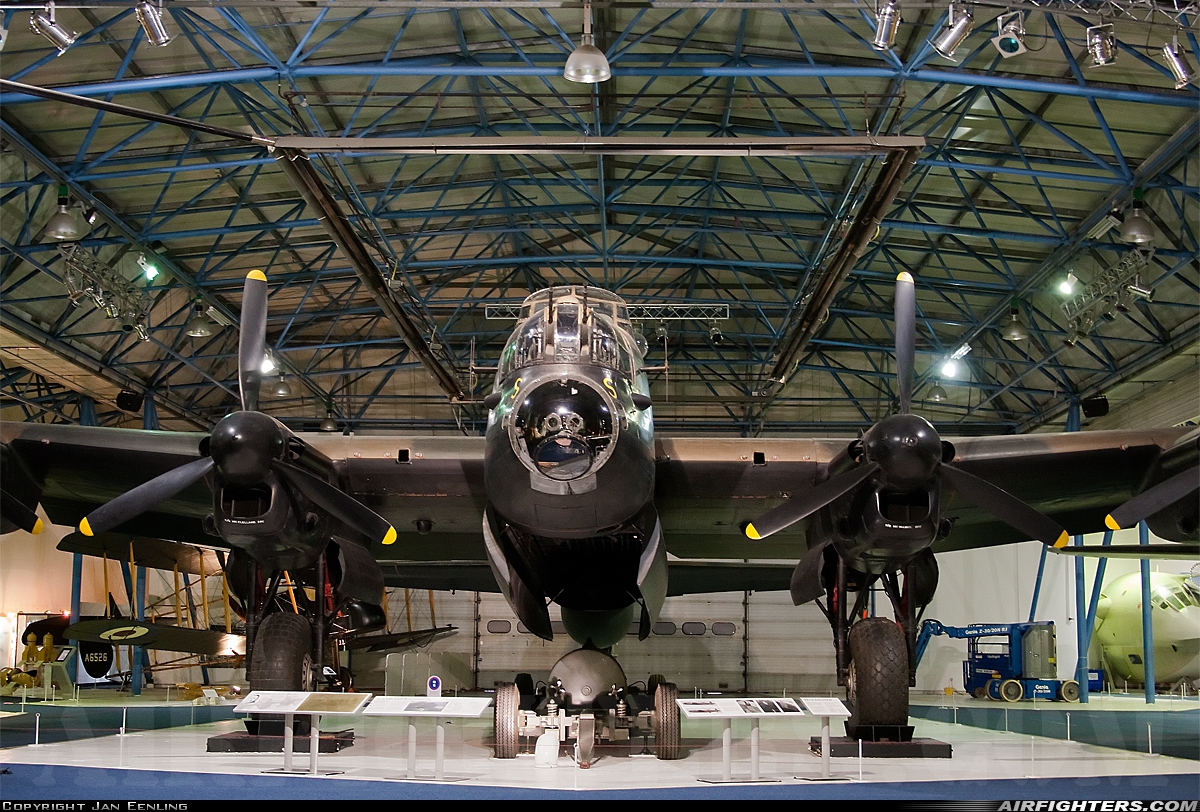 UK - Air Force Avro 683 Lancaster B.I R5868 at Off-Airport - Hendon (RAF Museum), UK