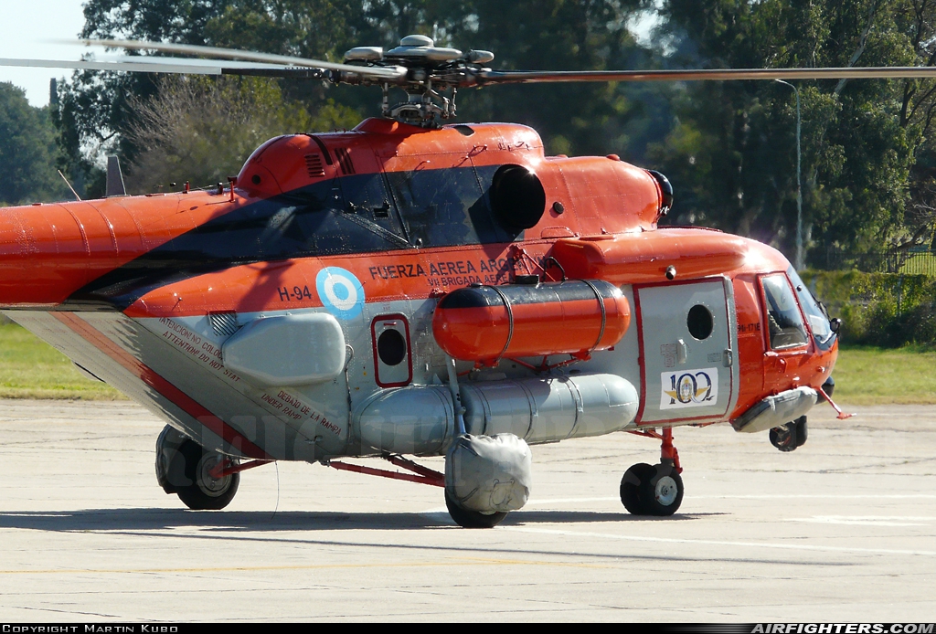 Argentina - Air Force Mil Mi-171E H-94 at El Palomar (PAL / SADP), Argentina