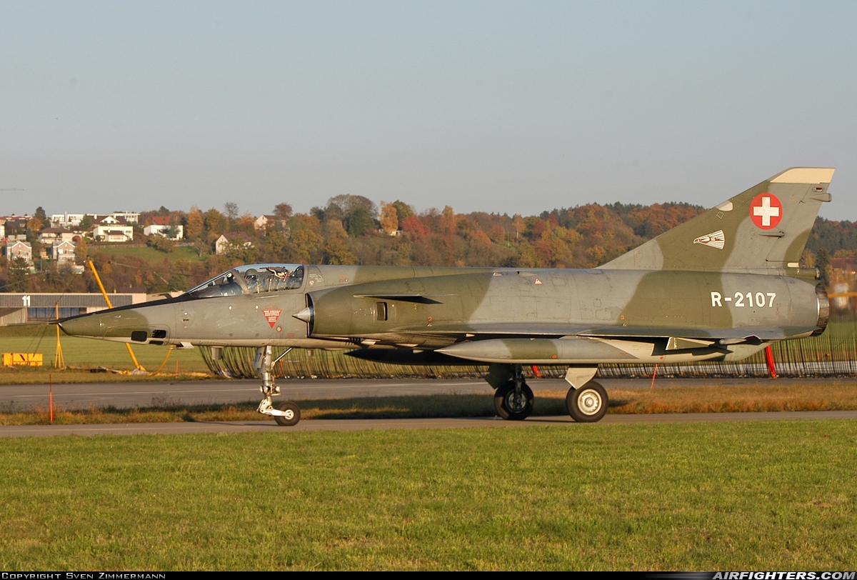 Switzerland - Air Force Dassault Mirage IIIRS R-2107 at Dubendorf (LSMD), Switzerland
