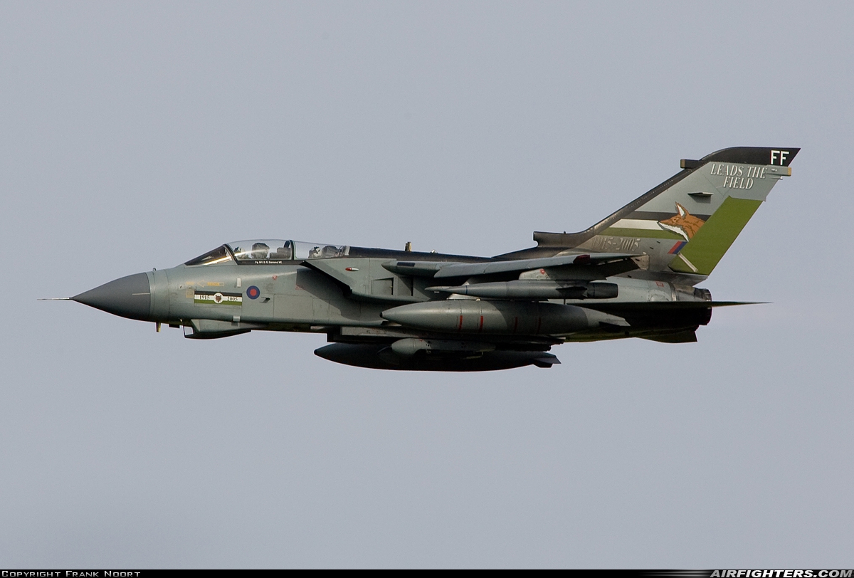 UK - Air Force Panavia Tornado GR4 ZA543 at Lossiemouth (LMO / EGQS), UK