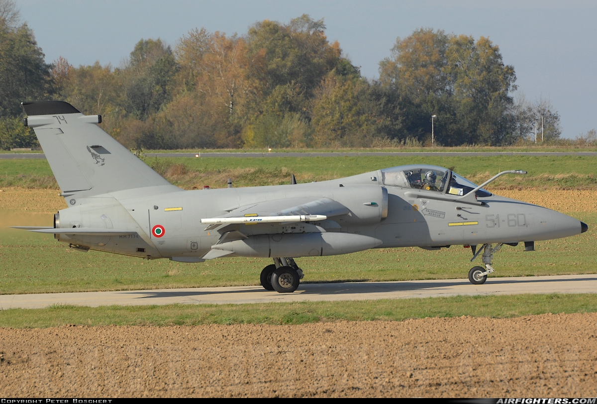 Italy - Air Force AMX International AMX  ACOL MM7174 at Florennes (EBFS), Belgium