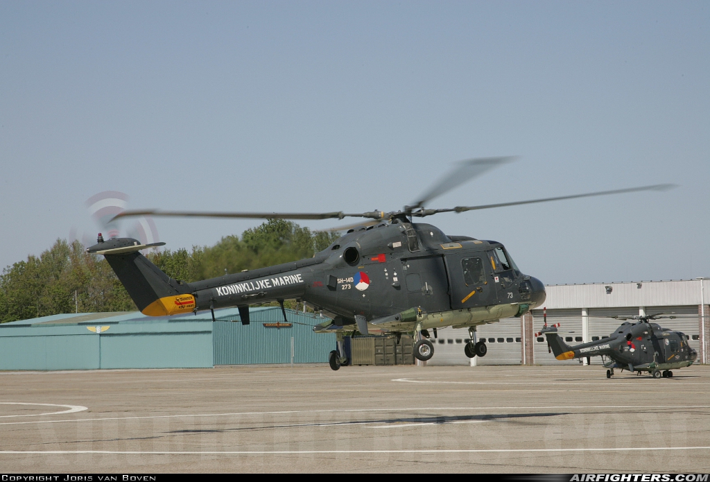 Netherlands - Navy Westland WG-13 Lynx SH-14D 273 at Den Helder - De Kooy (DHR / EHKD), Netherlands
