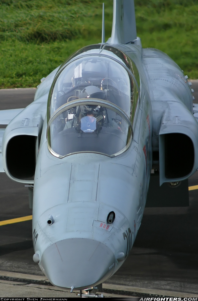 Switzerland - Air Force Northrop F-5F Tiger II J-3210 at Payerne (LSMP), Switzerland