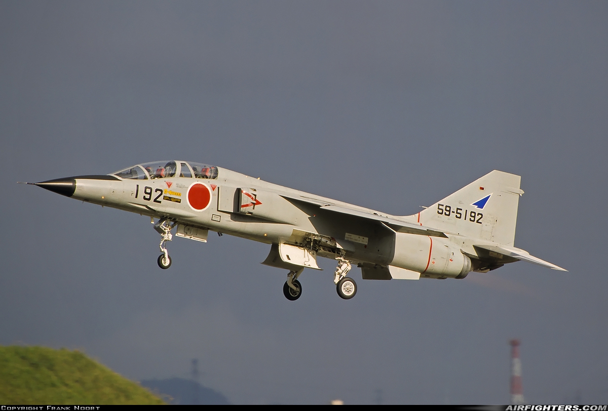 Japan - Air Force Mitsubishi T-2K 59-5192 at Matsushima (RJST), Japan