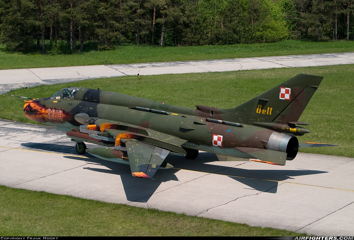 Poland - Air Force Sukhoi Su-22M4 Fitter-K 8919 at Lechfeld (ETSL), Germany