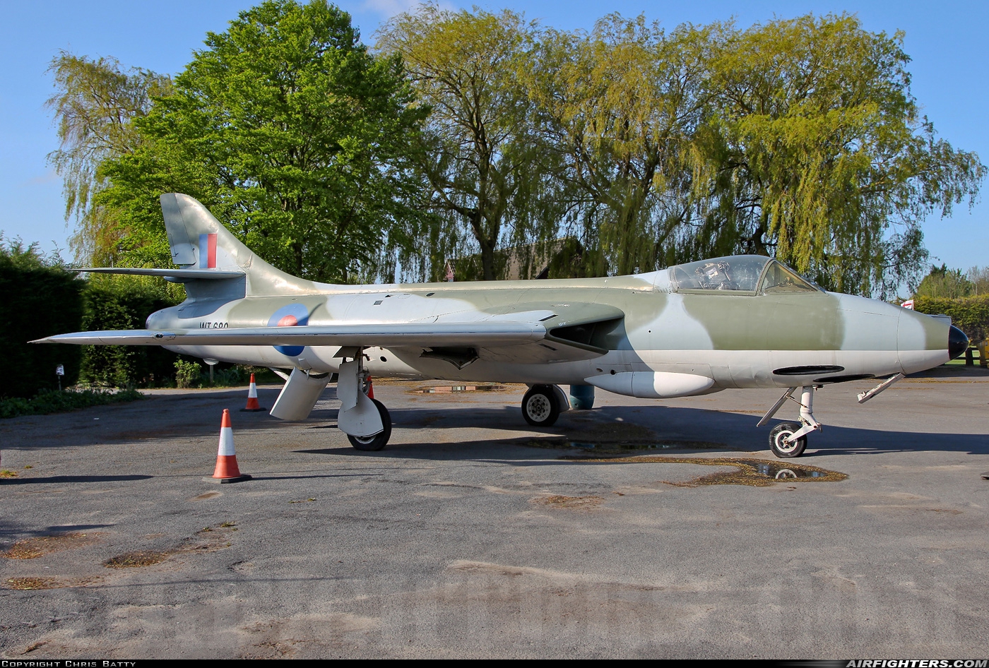 UK - Air Force Hawker Hunter F1 WT680 at Off-Airport - Fleet Hargate, UK