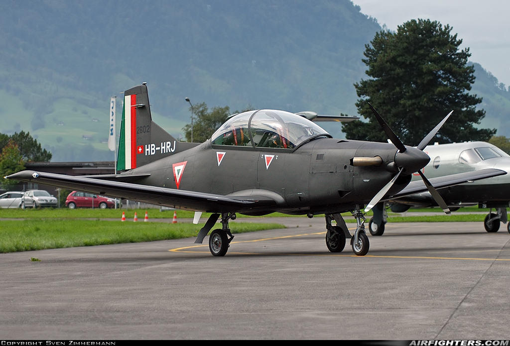 Mexico - Air Force Pilatus PC-9M 2602 at Buochs (Stans) (LSMU / LSZC), Switzerland
