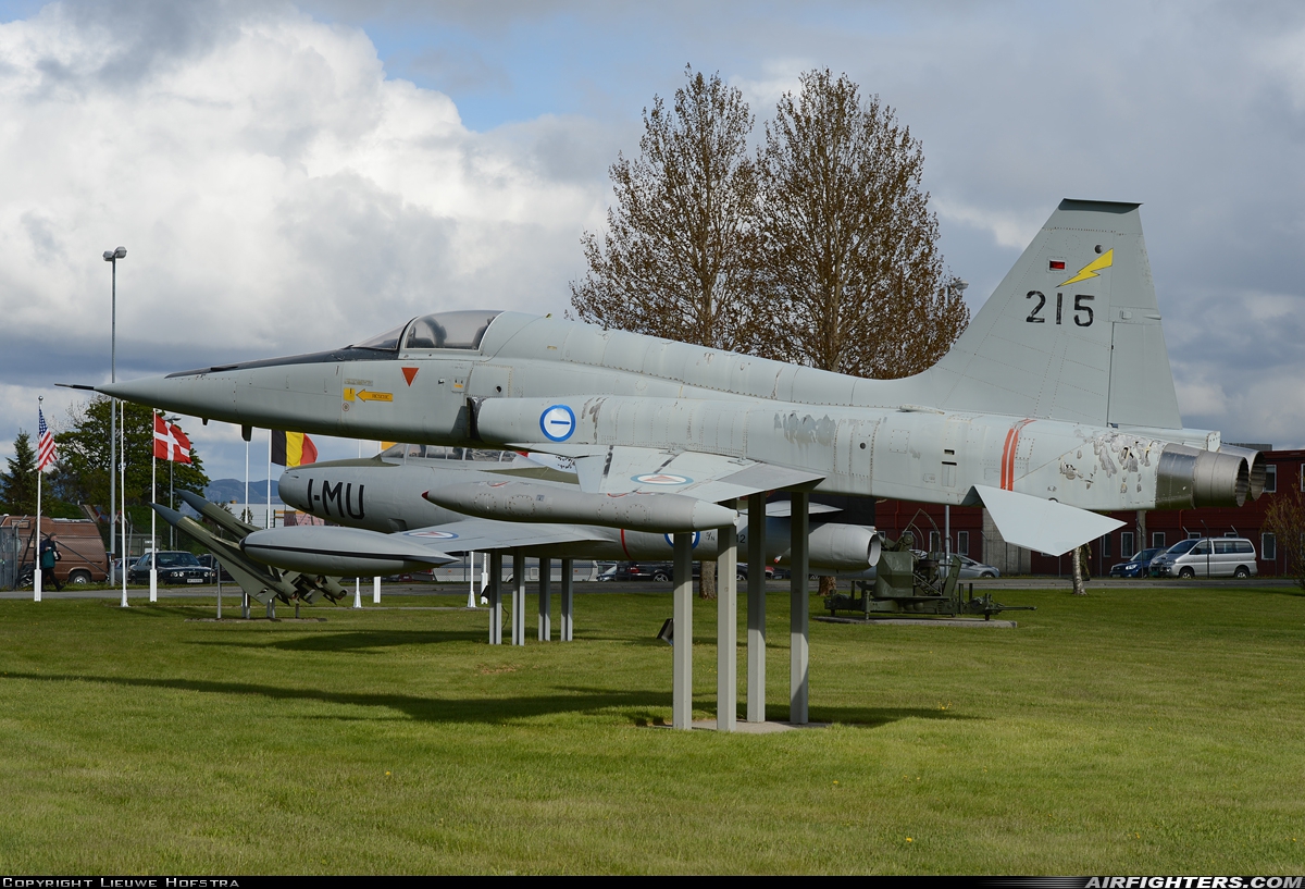 Norway - Air Force Northrop F-5A Freedom Fighter 215 at Orland (OLA / ENOL), Norway