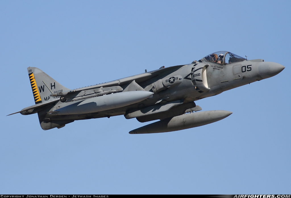 USA - Marines McDonnell Douglas AV-8B+ Harrier ll 166288 at Fort Worth - NAS JRB / Carswell Field (AFB) (NFW / KFWH), USA