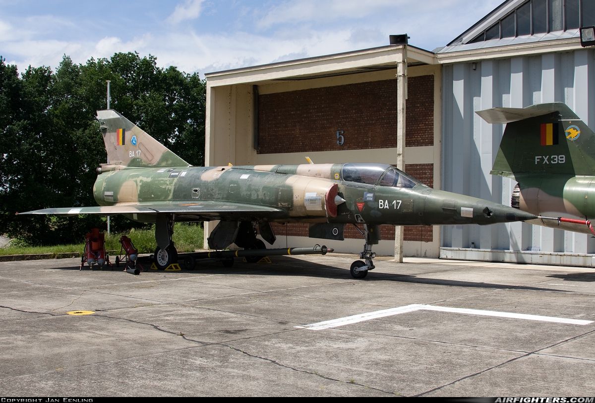 Belgium - Air Force Dassault Mirage 5BA BA17 at Off-Airport - Saffraanberg, Belgium