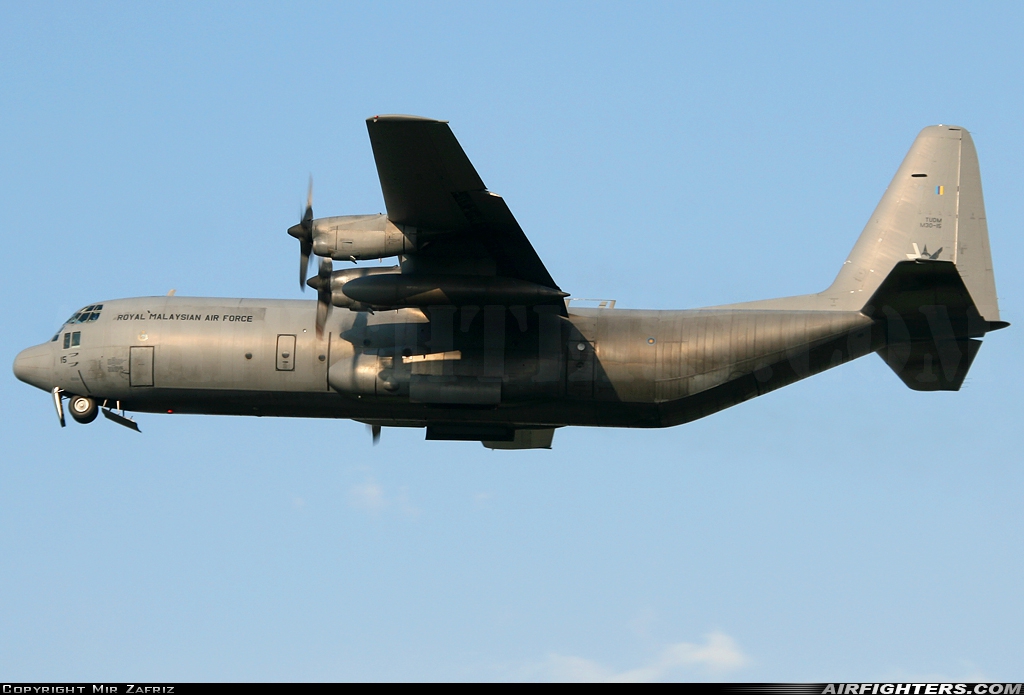 Malaysia - Air Force Lockheed C-130H-30 Hercules (L-382) M30-15 at Kuala Lumpur - Subang / Sultan Abdul Aziz Shah (SZB / WMSA), Malaysia