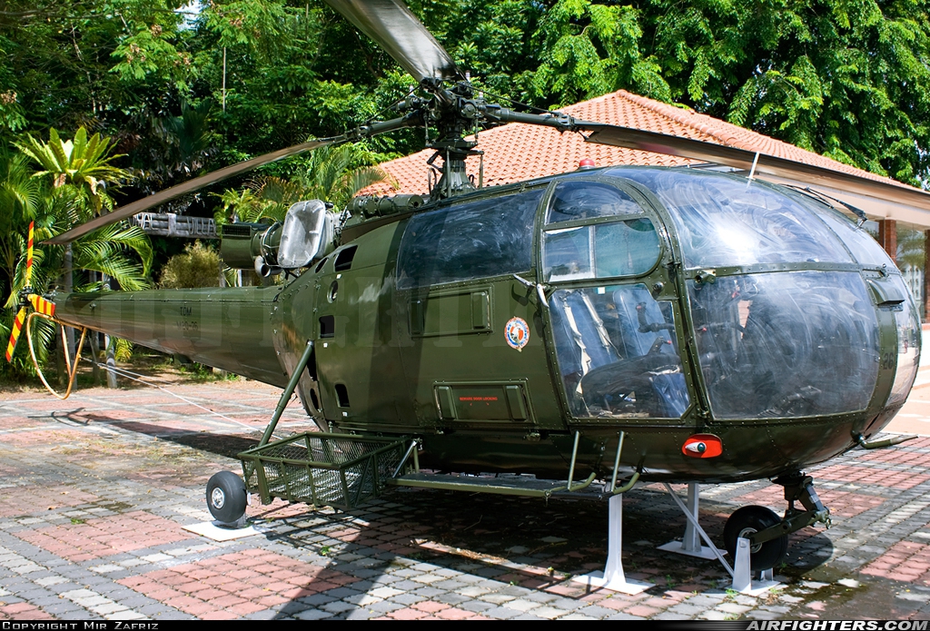 Malaysia - Army Aerospatiale SA-316B Alouette III M20-26 at Off-Airport - Port Dickson, Malaysia