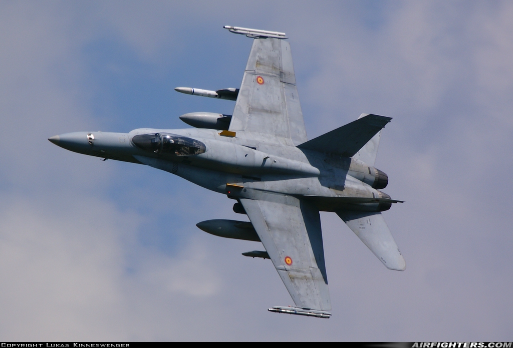 Spain - Air Force McDonnell Douglas C-15 Hornet (EF-18A) C.15-31 at Off-Airport - Heuberg Range, Germany