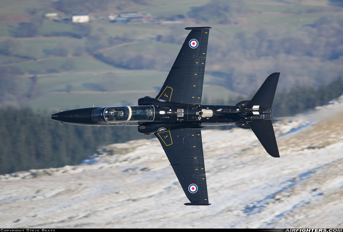 UK - Air Force BAE Systems Hawk T.2 ZK014 at Off-Airport - Machynlleth Loop Area, UK