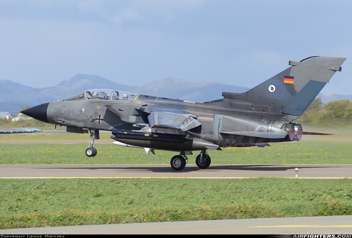 Germany - Air Force Panavia Tornado IDS 45+71 at Orland (OLA / ENOL), Norway