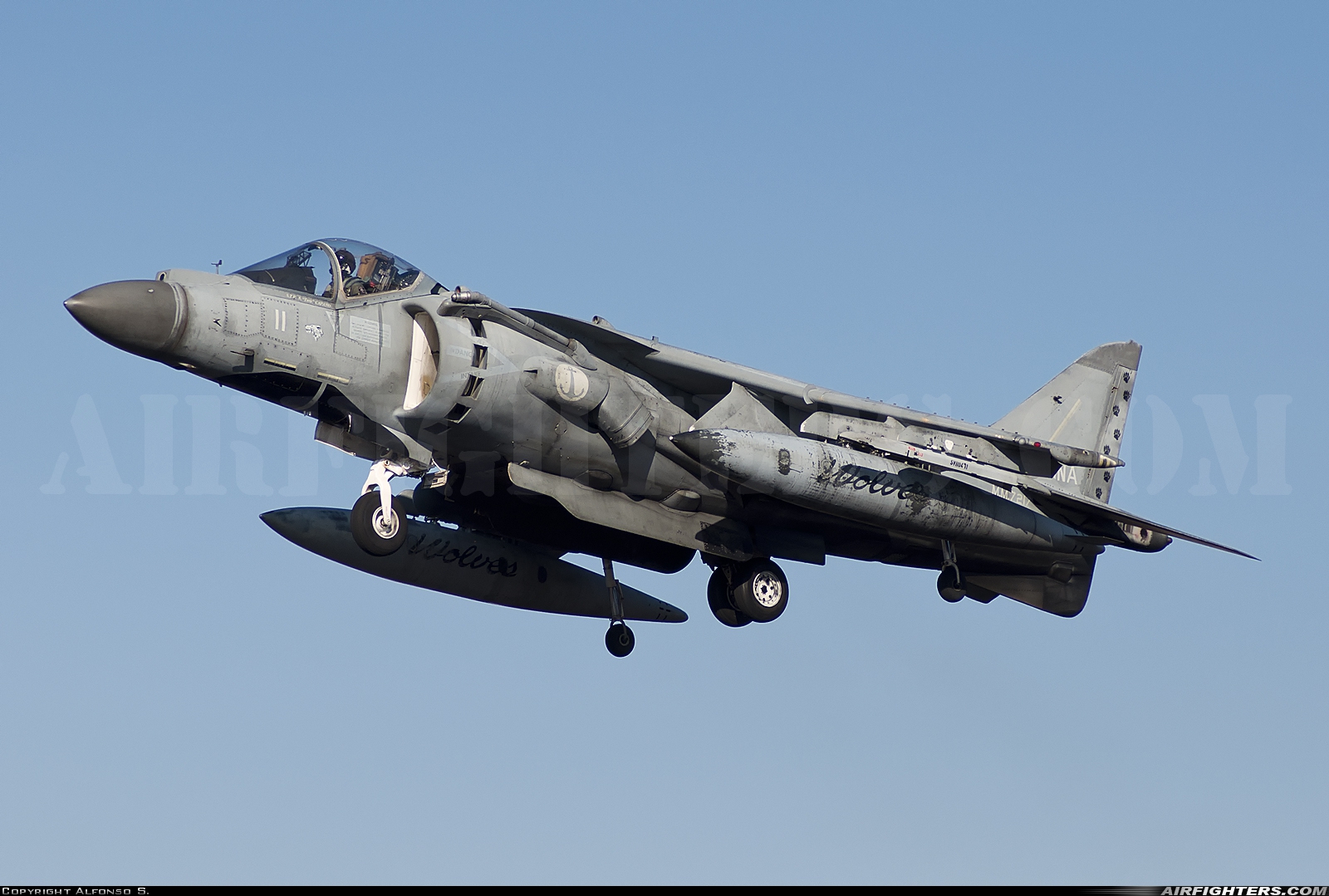 Italy - Navy McDonnell Douglas AV-8B+ Harrier ll MM7217 at Albacete (- Los Llanos) (LEAB), Spain