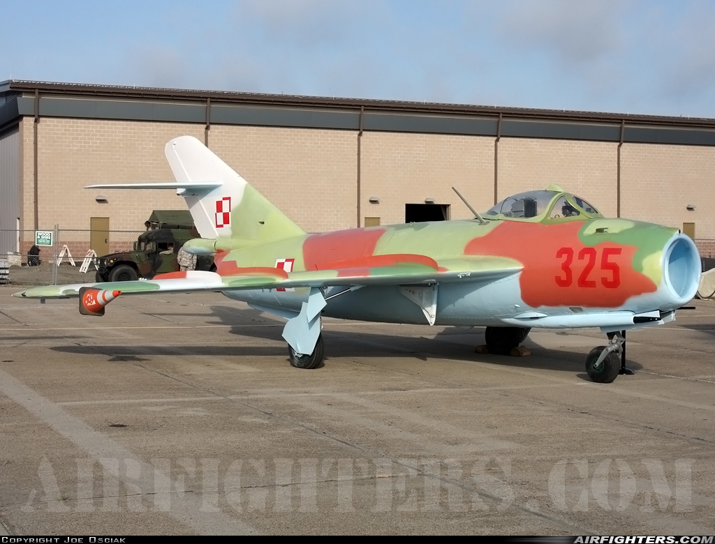Poland - Air Force Mikoyan-Gurevich Lim-6bis 325 at North Kingstown - Quonset State (Quonset Point NAS) (OQU / NCO / RI12 / KOQU), USA