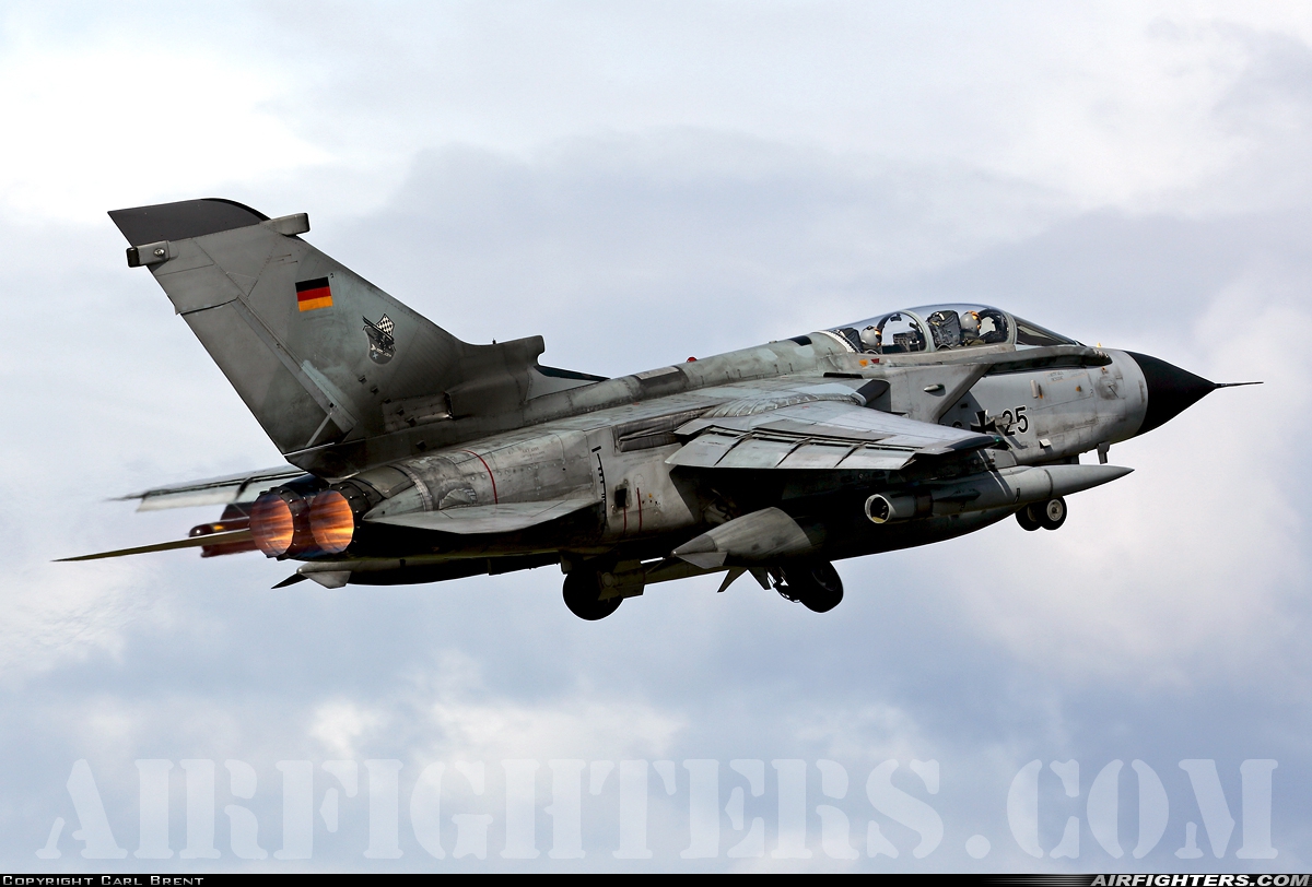 Germany - Air Force Panavia Tornado ECR 46+25 at Orland (OLA / ENOL), Norway