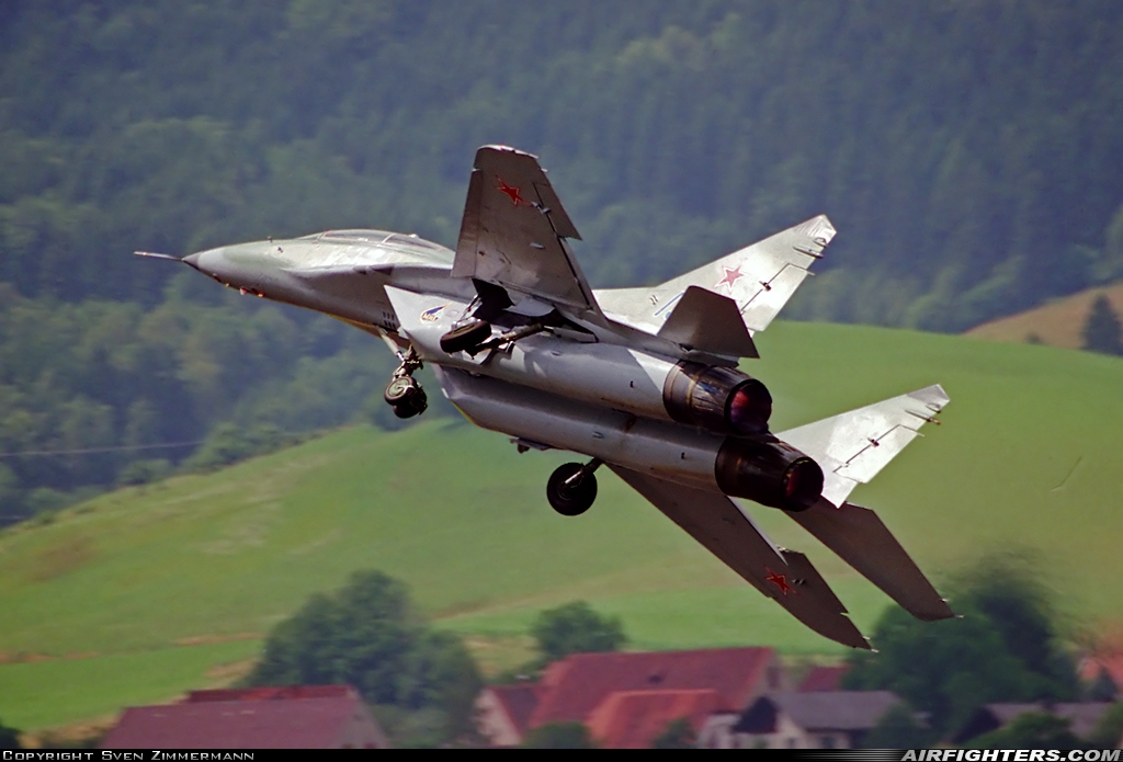 Russia - Air Force Mikoyan-Gurevich MiG-29UB (9.51)  at Zeltweg (LOXZ), Austria