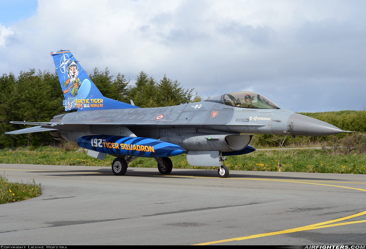 Türkiye - Air Force General Dynamics F-16C Fighting Falcon 94-0090 at Orland (OLA / ENOL), Norway