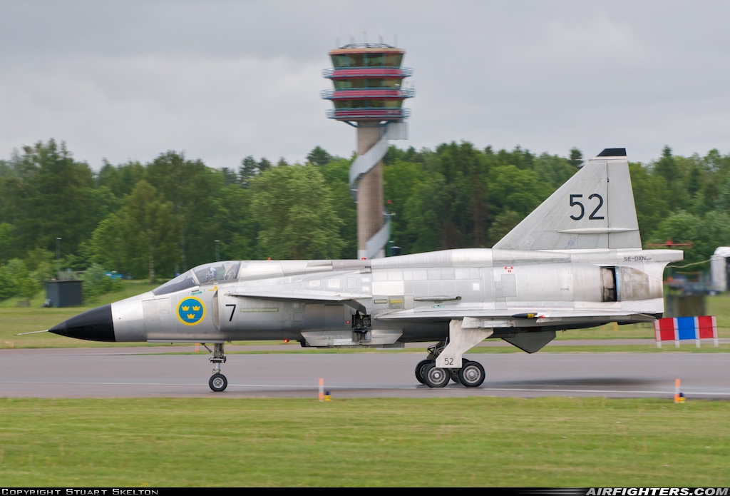 Sweden - Air Force Saab AJS37 Viggen SE-DXN at Linkoping - Malmen (ESCF), Sweden