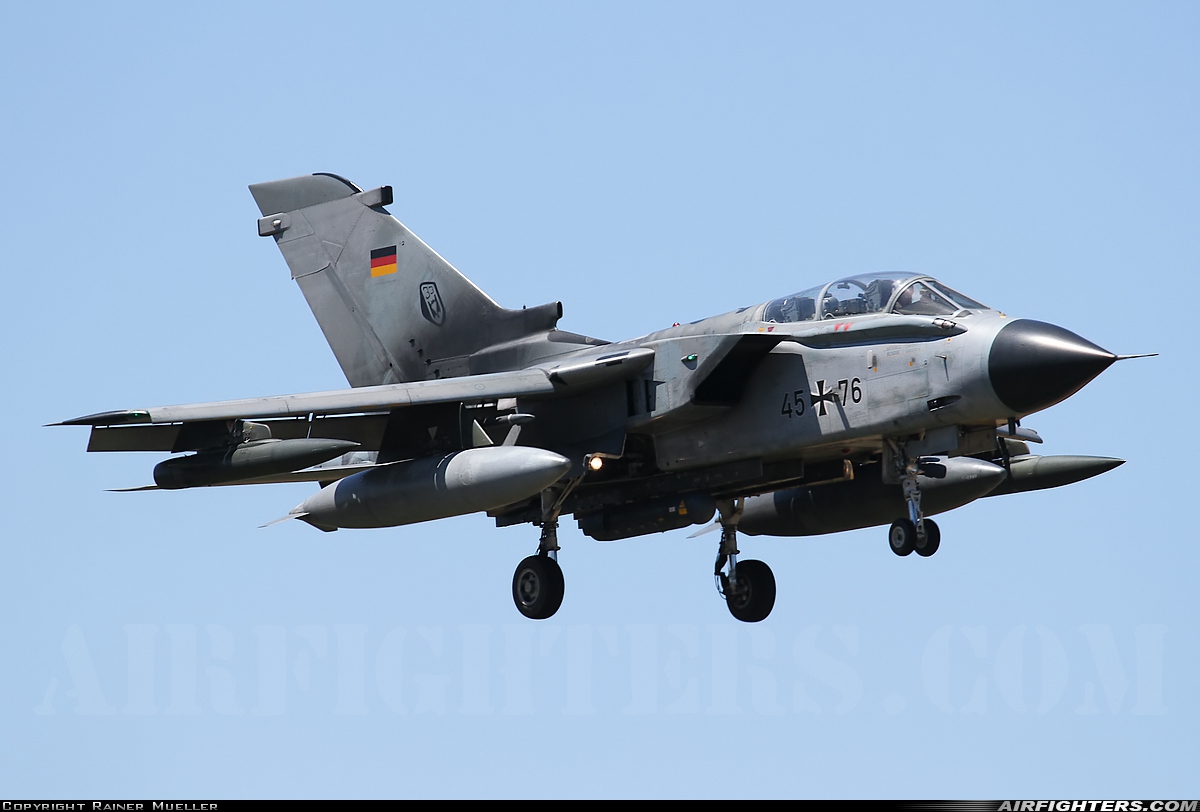 Germany - Air Force Panavia Tornado IDS 45+76 at Decimomannu - (DCI / LIED), Italy