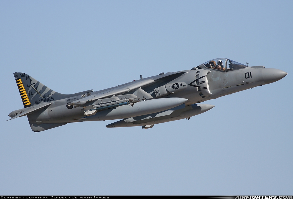USA - Marines McDonnell Douglas AV-8B+ Harrier ll 165307 at Fort Worth - NAS JRB / Carswell Field (AFB) (NFW / KFWH), USA