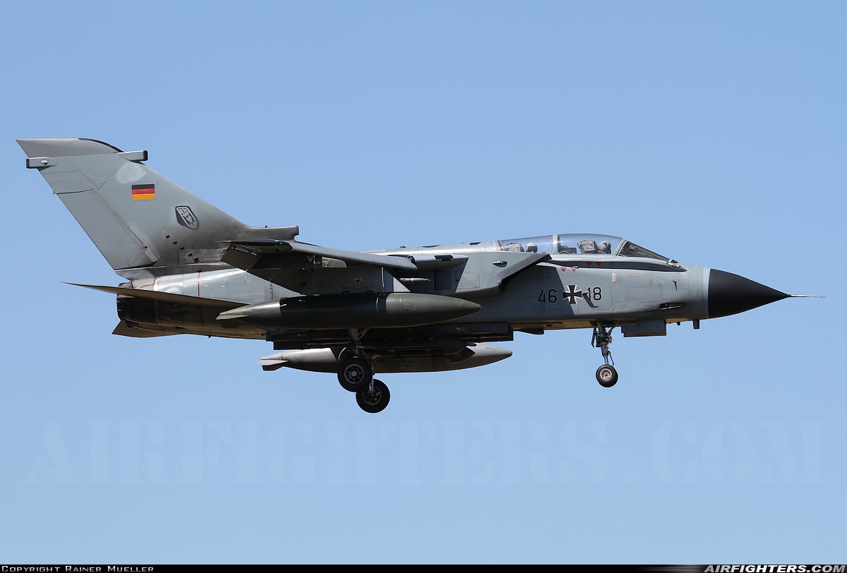 Germany - Air Force Panavia Tornado IDS 46+18 at Decimomannu - (DCI / LIED), Italy