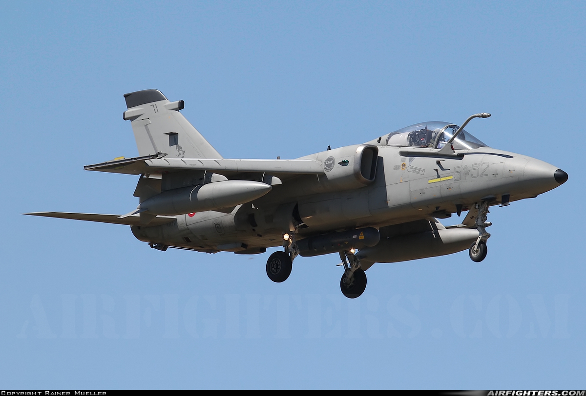 Italy - Air Force AMX International AMX  ACOL MM7171 at Decimomannu - (DCI / LIED), Italy