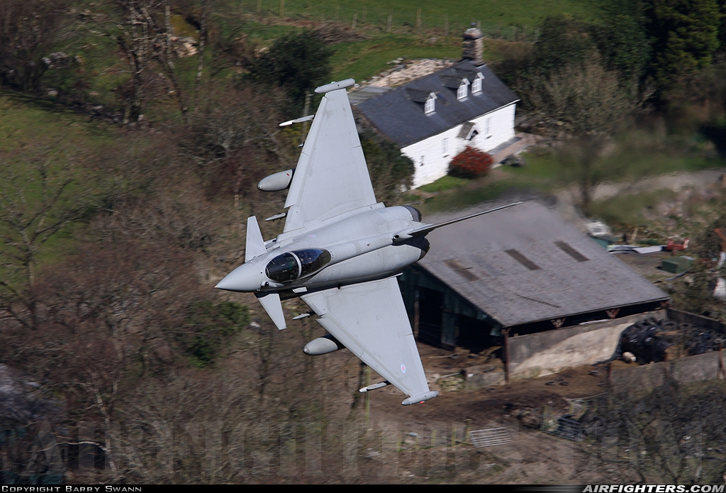 Company Owned - BAe Systems Eurofighter Typhoon FGR4 ZJ938 at Off-Airport - Machynlleth Loop Area, UK