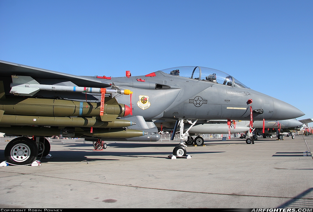 USA - Air Force McDonnell Douglas F-15E Strike Eagle 91-0327 at Las Vegas - Nellis AFB (LSV / KLSV), USA
