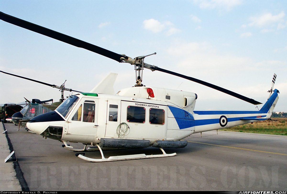 Greece - Air Force Bell 212 31-190 at Dekelia - Tatoi (LGTT), Greece