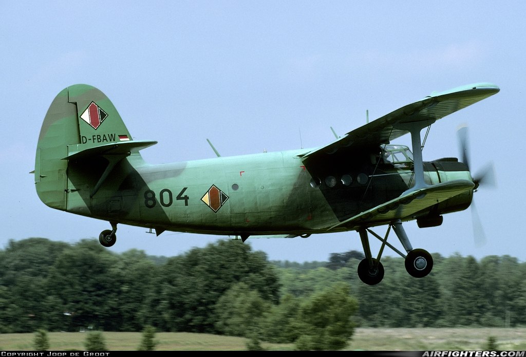 Private Antonov An-2T D-FBAW at Schaffen - Diest (EBDT), Belgium