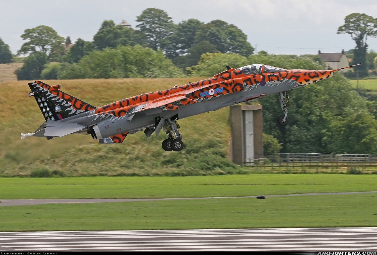 UK - Air Force Sepecat Jaguar GR3A XX119 at Cosford (EGWC), UK