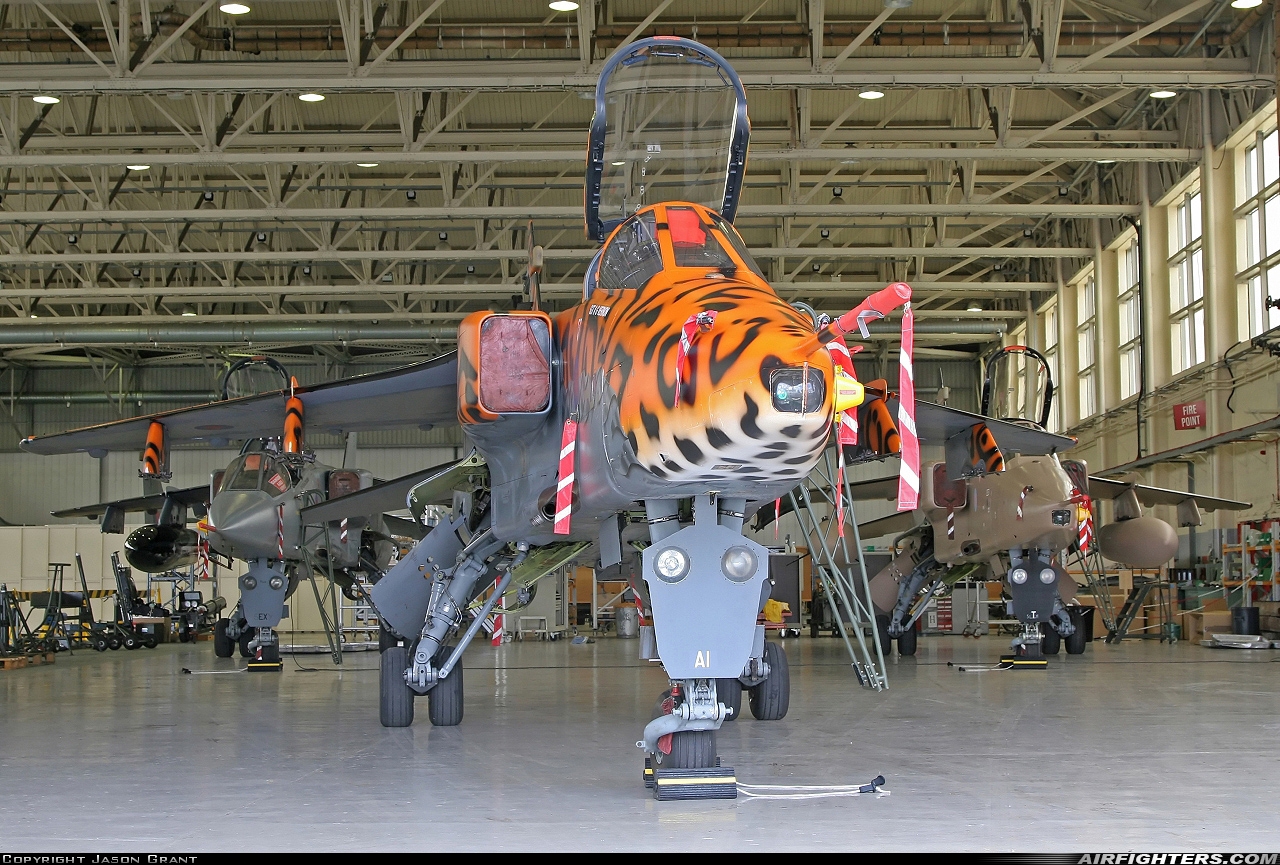 UK - Air Force Sepecat Jaguar GR3A XX119 at Cosford (EGWC), UK