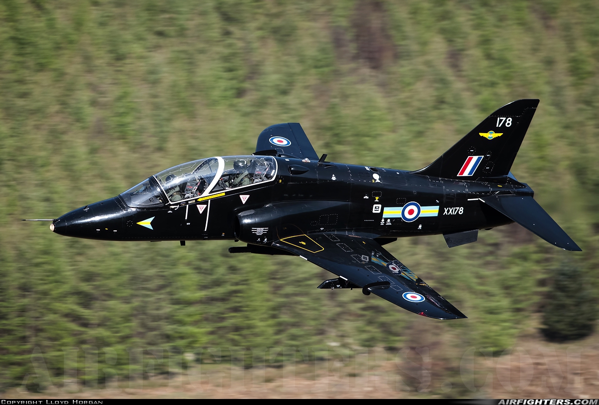 UK - Air Force British Aerospace Hawk T.1W XX178 at Off-Airport - Machynlleth Loop Area, UK