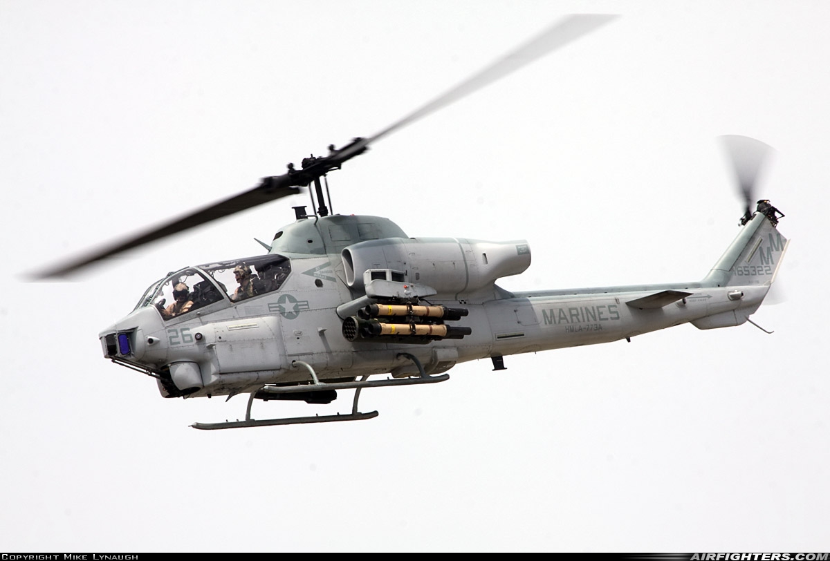 USA - Marines Bell AH-1W Super Cobra (209) 165322 at Cleveland - Burke Lakefront (BKL / KBKL), USA