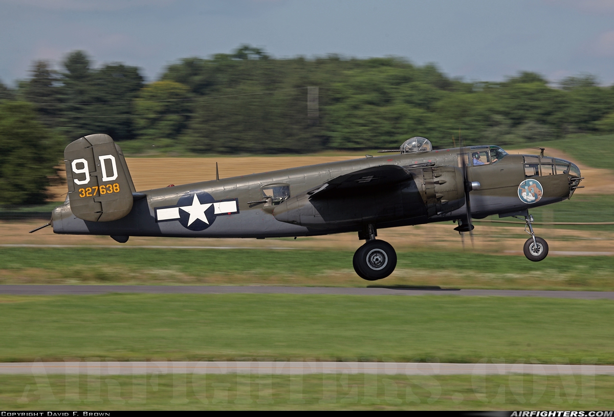 Private - Mid Atlantic Air Museum Inc. North American TB-25N Mitchell N9456Z at York/Thomasville (KTHV / THV), USA