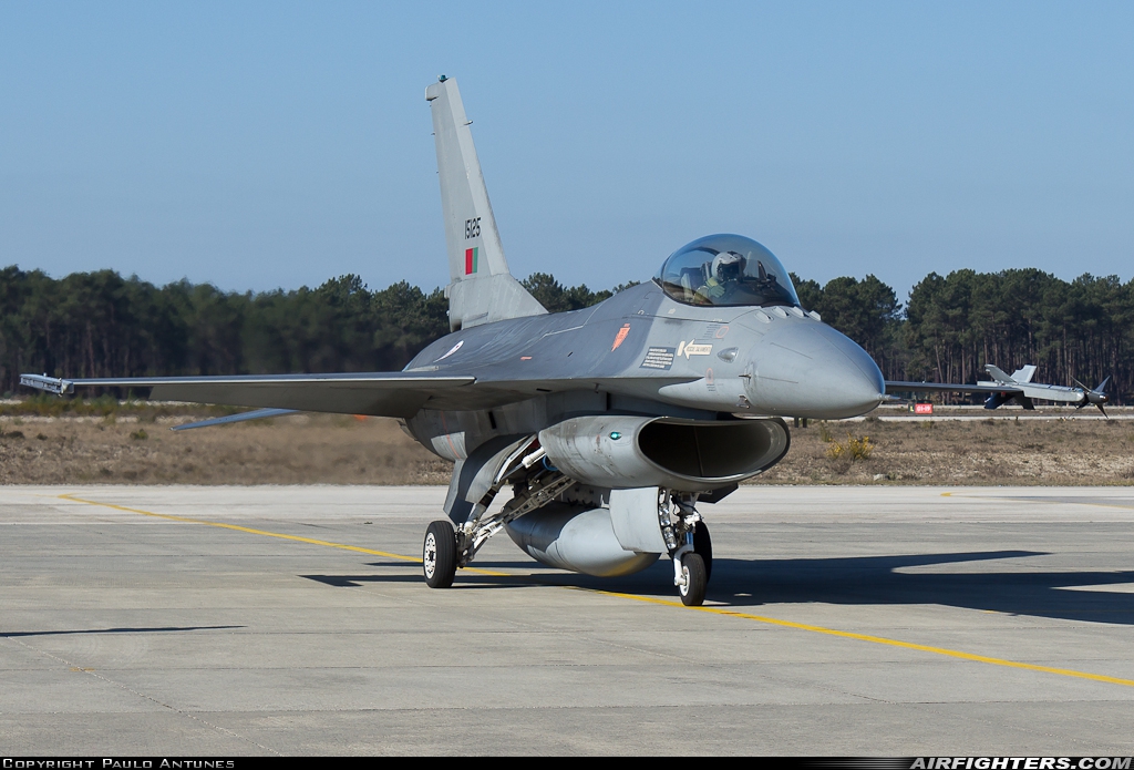 Portugal - Air Force General Dynamics F-16AM Fighting Falcon 15125 at Monte Real (BA5) (LPMR), Portugal