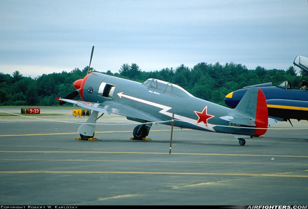 Private Yakovlev Yak-11 N11MQ at Bedford - Laurence G. Hanscom Field (BED / KBED), USA