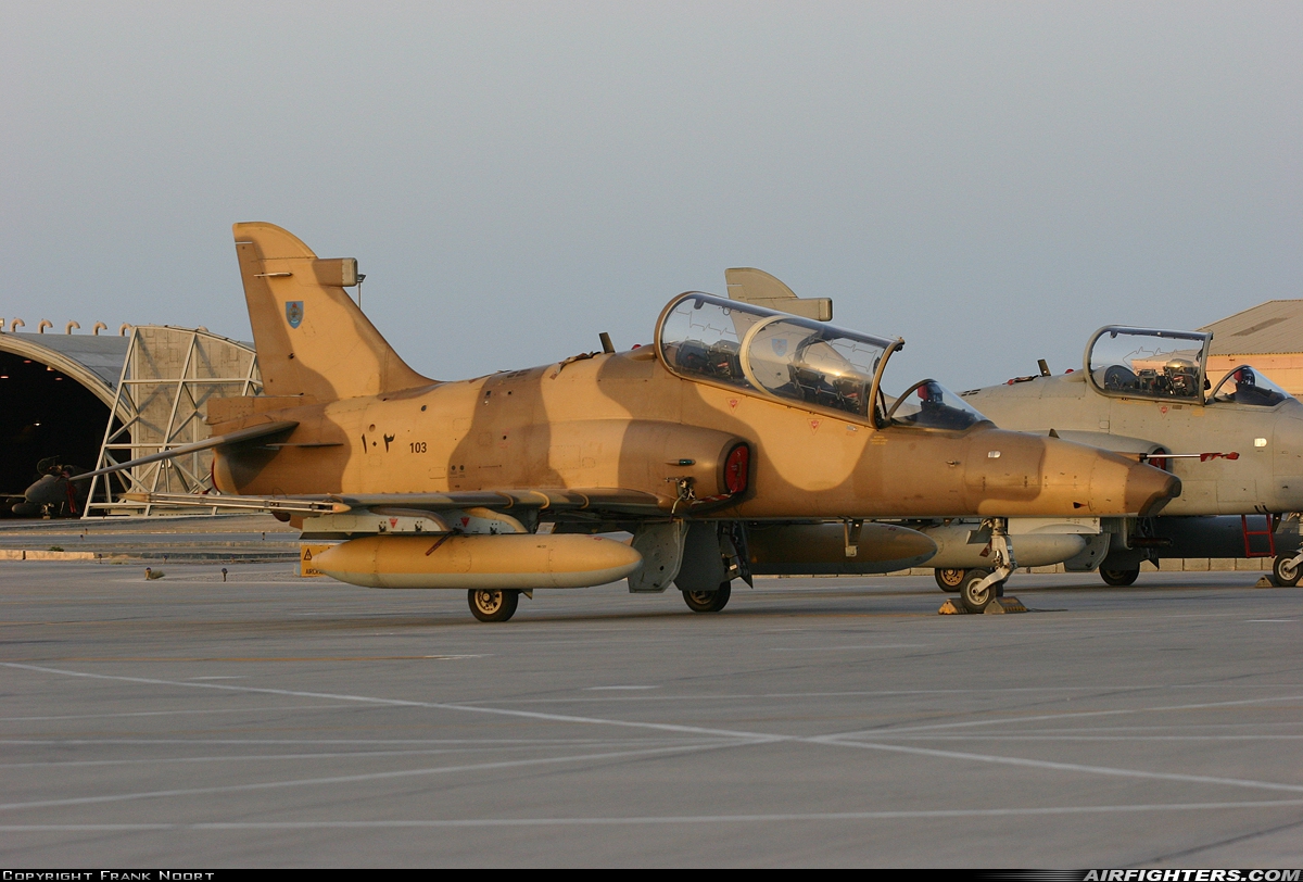 Oman - Air Force BAE Systems Hawk 103 103 at Masirah (MSH / OOMA), Oman